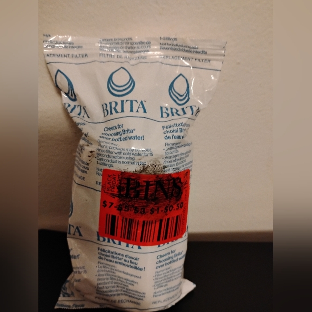 New Brita Replacement Water Filter